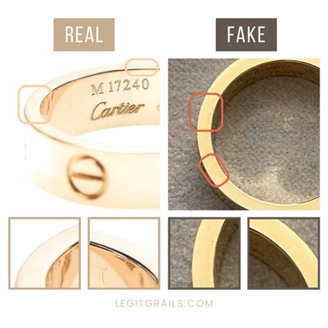 cartier love ring replica vs real|inspired cartier love ring.